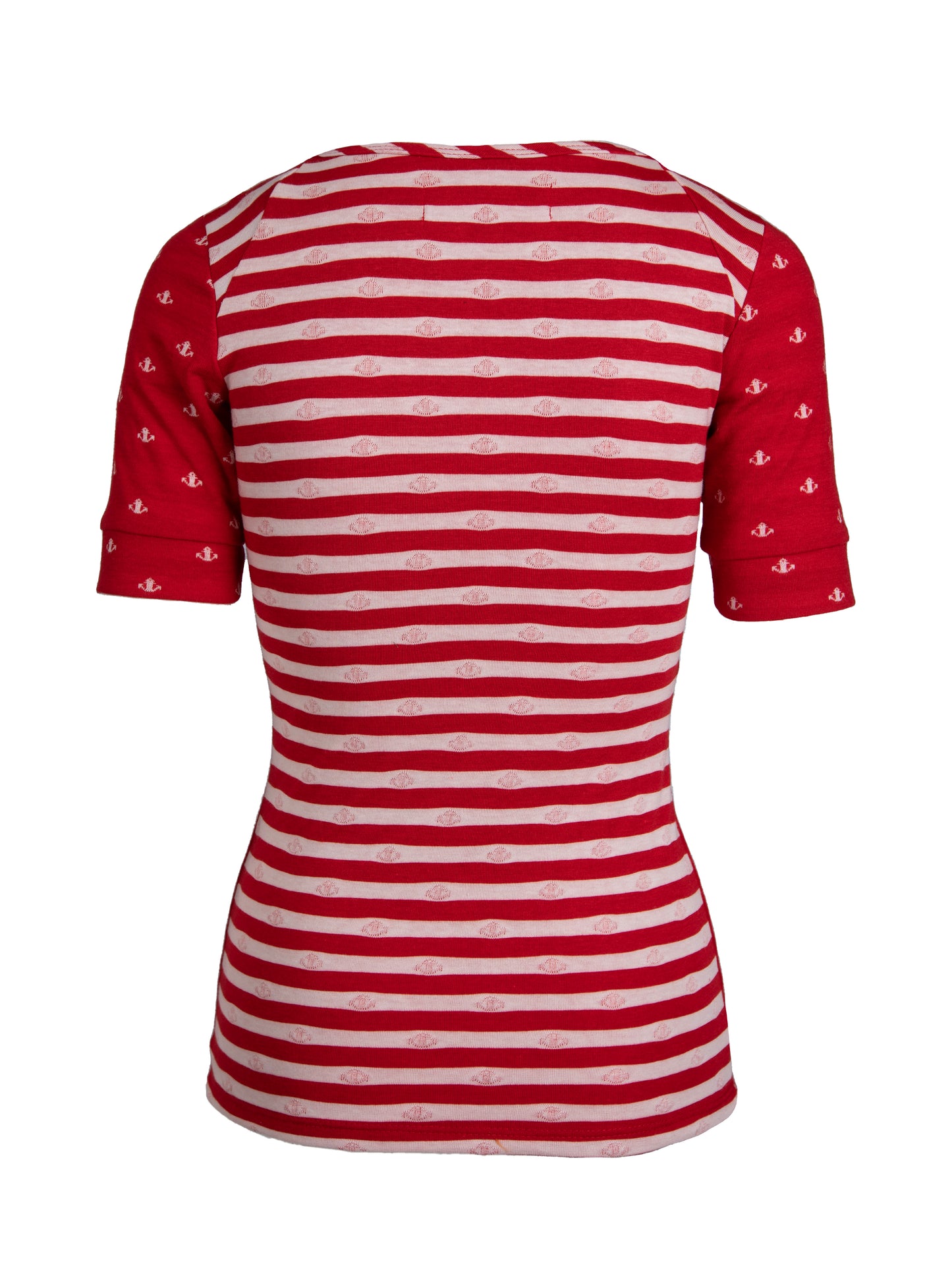 GUILLOTINE Anchor Stripe Fitted Tee