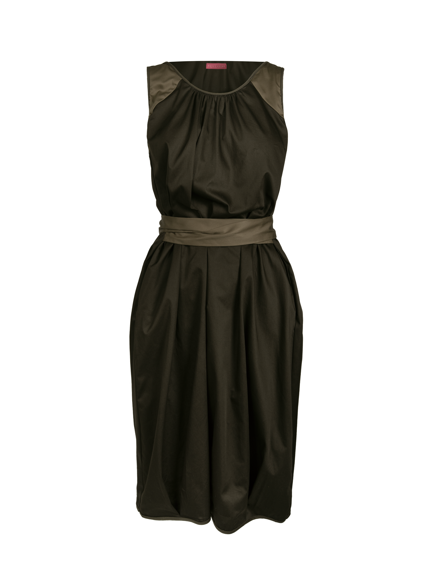 GUILLOTINE Hourglass Dress | Dark Olive