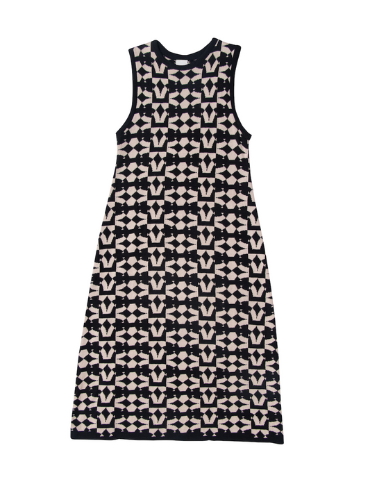 ROMARIA Sleeveless Deco Dress