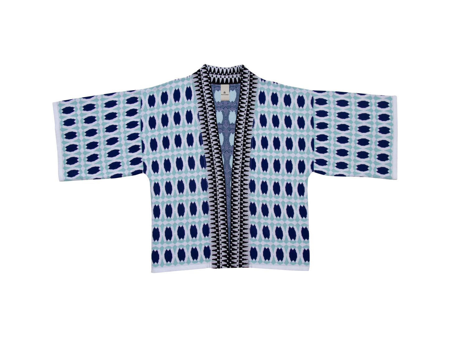 ROMARIA Blue Short Kimono