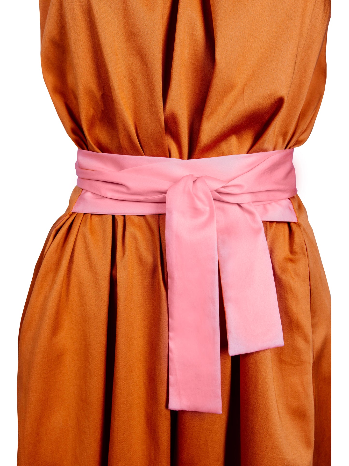 GUILLOTINE Hourglass Dress | Burnt Orange