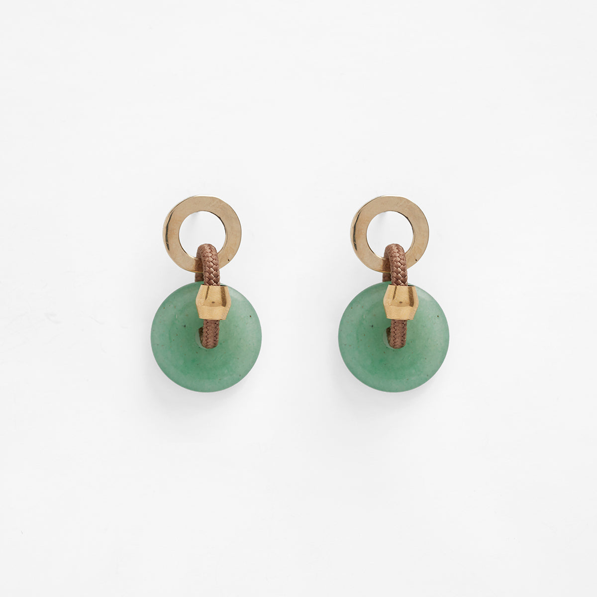 PICHULIK Raku Earrings Aventurine